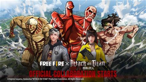 Garena Free Fire X Attack on Titan Collaboration: Here What We Know