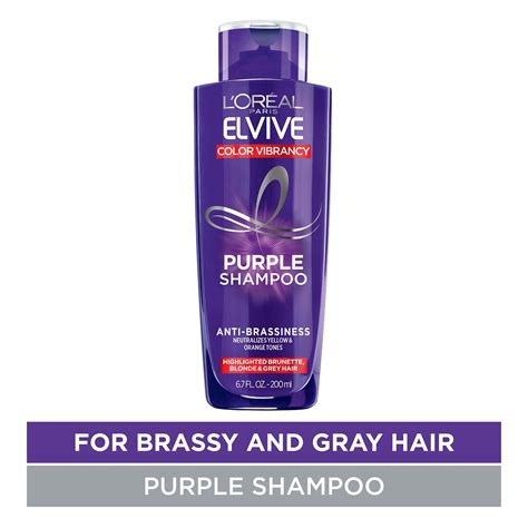 L'Oreal Paris Elvive Color Vibrancy Purple Shampoo for Color Treated ...