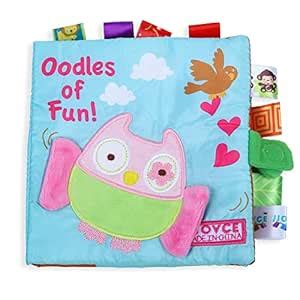 Buy Baby Moo Oodles Owl 3D Cloth Book: Educational Learning Toy for ...