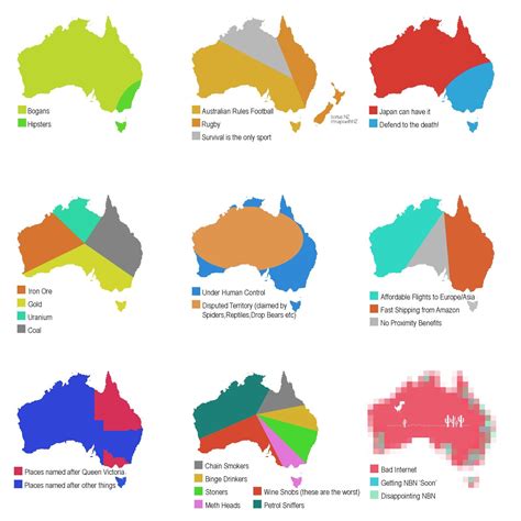 Vivid Maps | Map, Australia map, Geography