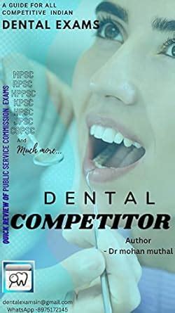 Dental competitor pocket series : Mppsc 2022 (Dental competitor a quick ...