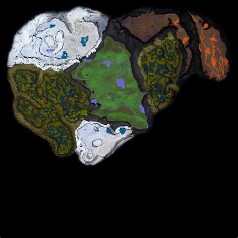 Image result for Prometheus Swamp Biome Map