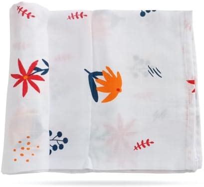 Buy Kridlo 100% Cotton Printed Swaddle Wrap for New Born Baby, Size- 90 ...