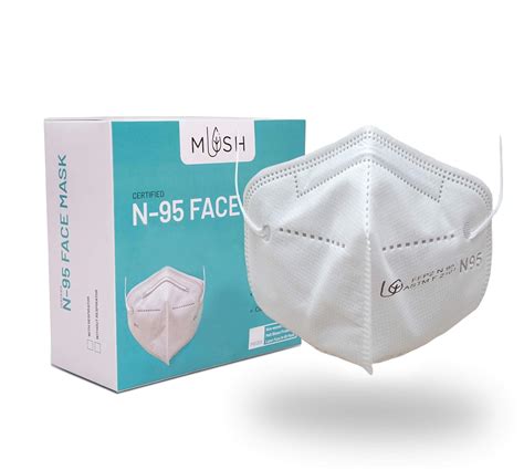 Buy Pack of 6 N95 Fold-Flat Dust Masks - 6 Layered Protection – The ...