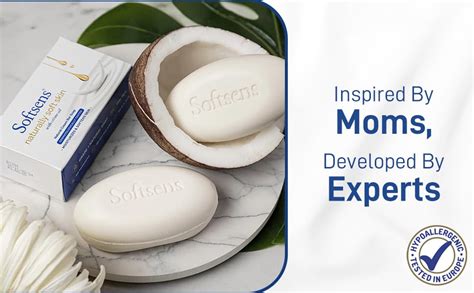 Softsens Naturally Soft Skin Cream Bar Soap I Enriched with Natural ...