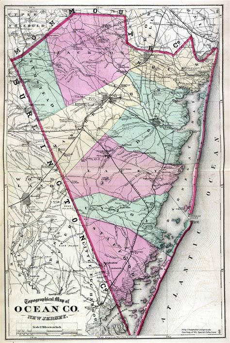 Maps - Ocean County NJ, 1872