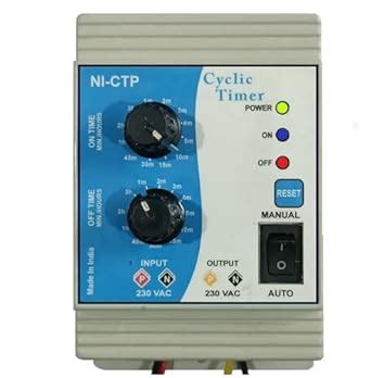 Nutronics M-1121 Analog Programmable Cyclic Time Switch for Foggers ...