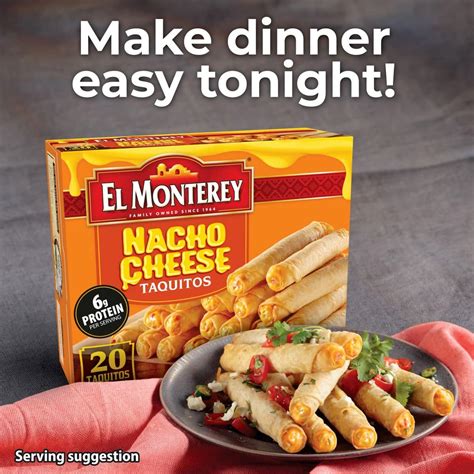 El Monterey®️ Nacho Cheese Taquitos - Ruiz Foodservice