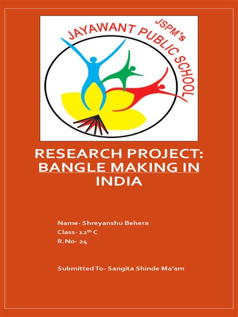 Image result for Example of Research Project