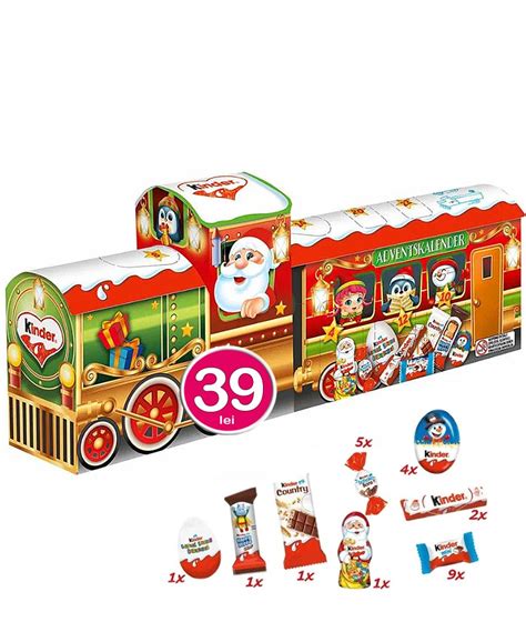 Kinder Calendar Advent Trenulet 226gr