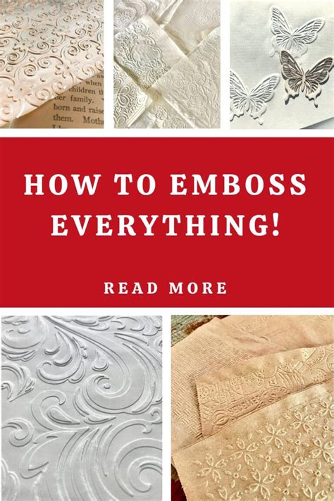 Image result for Embossing Steps