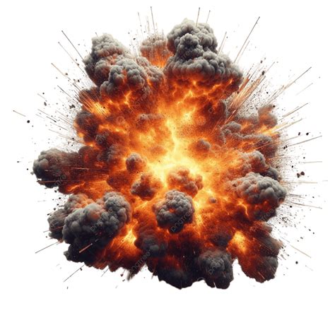 3d Fire Explosion Transparent Background, 3d Fire Explosion ...