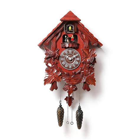Buy HORO (Imported) - 27" Inch Cuckoo Analog Wall Clock - Roman Dial ...