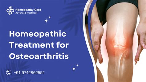 Homeopathy Treatment for Osteoarthritis - Homeopathy Care