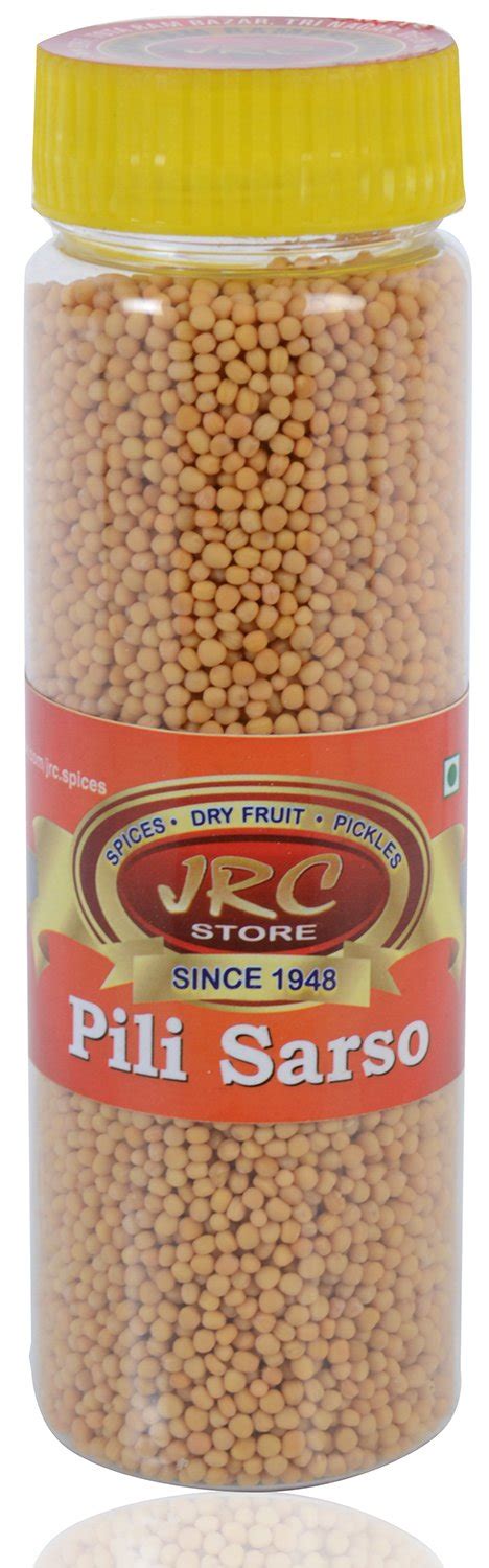 JRC Yellow Mustard (Peeli Sarson), 250 Grams | Natural Split Kernels of ...