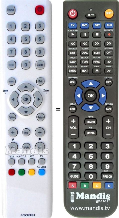 Image result for Telecommande Thomson