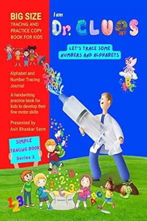 Dr Clues - Tracing and Practice copy Book for Kids : Series 2 : Asit ...