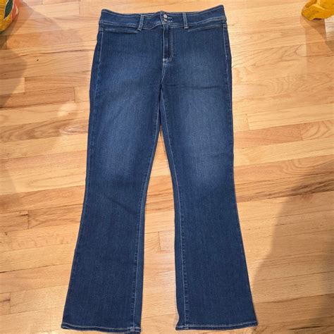 Paige Paige High Rise Manhattan 33 petite blue jeans bootcut | Grailed