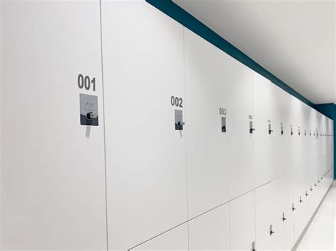 Closed cabinets in the dressing room. | Premium Photo