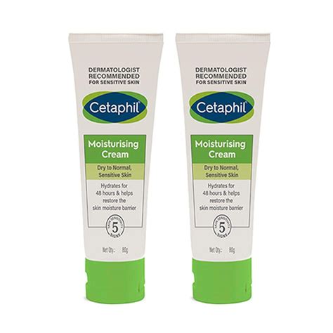 Cetaphil Moisturising Cream 80 gm (Pack of 2) : Amazon.in: Fashion