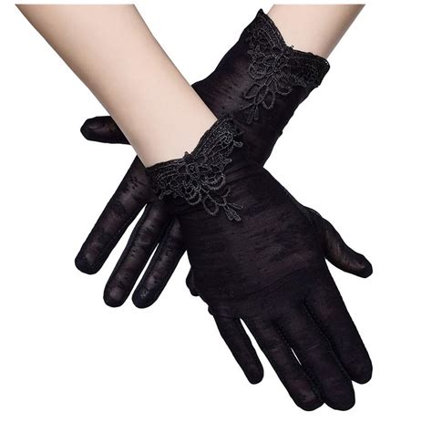 Buy Heng Yi Summer Gloves Women Party Screentouch Driving UV Protection ...