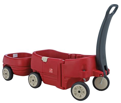 Step 2 Wagon For Two Plus and Tag-Along Trailer Plus, Ages 1-1/2 yrs ...