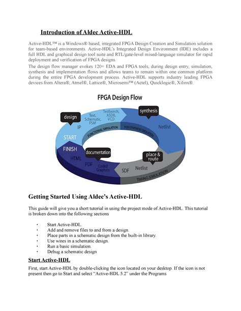 DSD lab file - digital system design lab file - Introduction of Aldec ...
