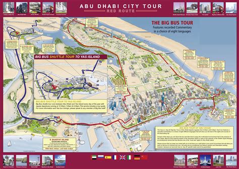 Maps of Abu Dhabi | Detailed map of Abu Dhabi city in English | Maps of ...
