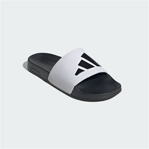 adidas Adilette Shower Slides - White | Free Shipping with adiClub