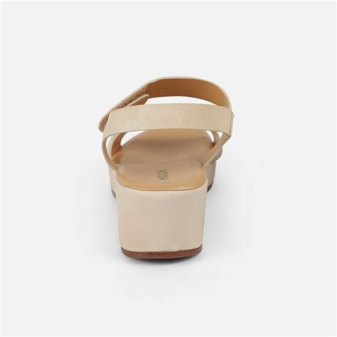 Buy Mochi Women Beige Casual Comfort Online | SKU: 33-1294-20-36 ...