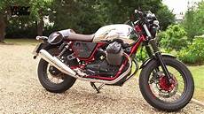 Essai Moto Guzzi V7 Cafe Racer by Moto Guzzi V7 Ii Racer Review Visordown Road Test Essai Moto Guzzi V7 Cafe Racer