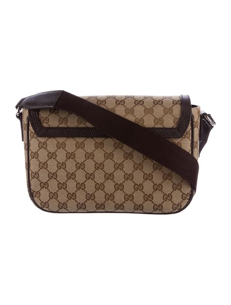 Gucci GG Canvas Crossbody Bag - Handbags - GUC149203 | The RealReal
