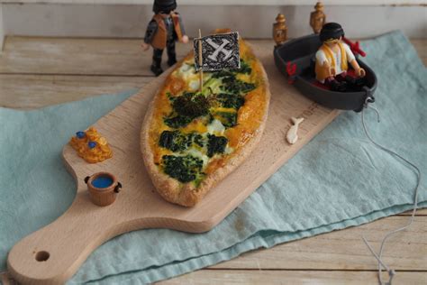 Spinat-Schiffchen im Piratenstil (Kinderrezept) ⋆ Miss Broccoli