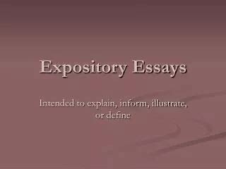 Image result for Expository Writing Style Examples