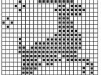 31 idées de Diagramme dessins tricot | point de croix, broderie point ...