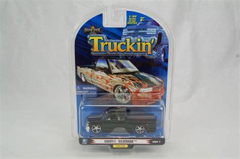Badd Ride Truckin Chevy Silverado Black TK64-0702 Series 9 1:64 Scale | #1910133199