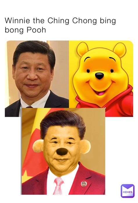 Winnie the Ching Chong bing bong Pooh | @Nico_James069 | Memes