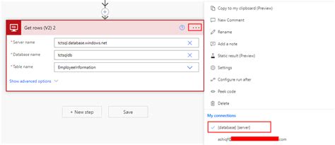 Image result for SQL Connection String Power Automate