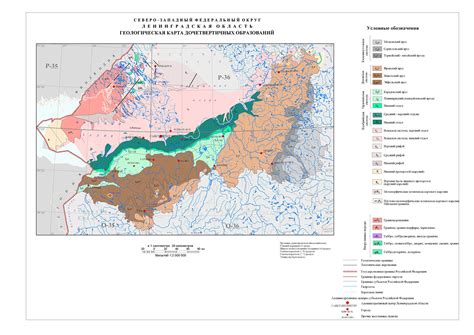 Карта артезианских вод ленинградской области