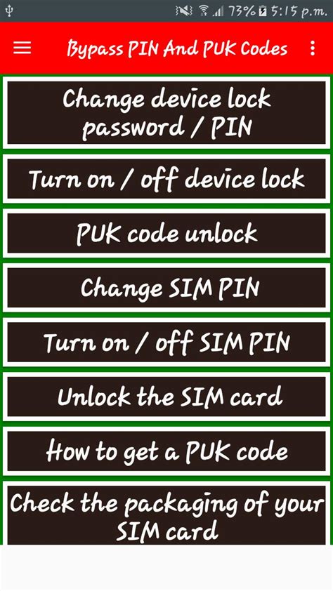 Image result for Bypass PUK Code