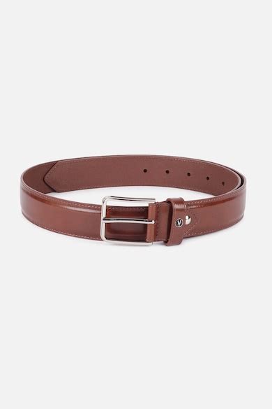 Buy Men Brown Solid Casual Belt Online - 39709883 | Van Heusen