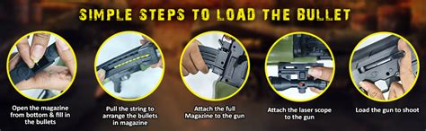 Wembley Soft Gun with Laser Light, Bullet Balls Shooting Game Toy for ...