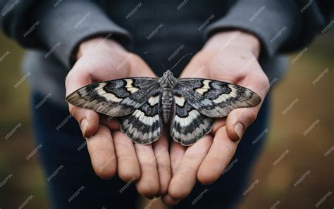 Premium AI Image | Peppered Moth Camouflage Evolution Isolated on a Transparent Background PNG