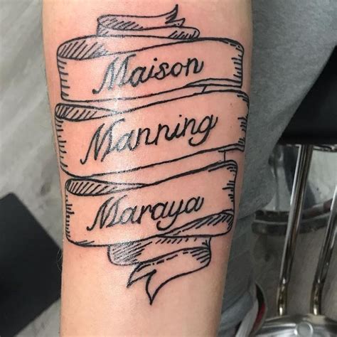 banner tattoo