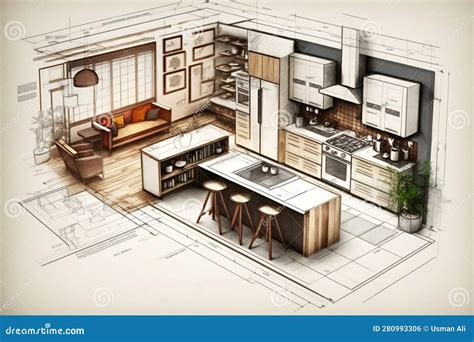 Image result for SmartDraw Kitchen Layout
