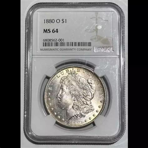 1880-O Morgan Silver Dollar NGC MS-64 - Bob Paul Rare Coins