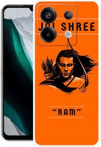GRAFIQE Back Cover for REDMI Note 13 Pro 5G RAM JI, JAI SHREE RAM, LORD ...