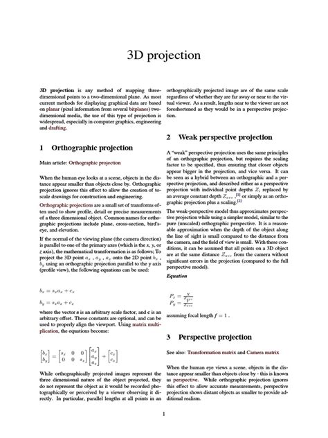 Image result for 3D Projection