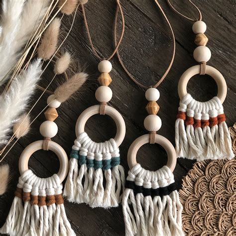 Rezultat imagine pentru Macrame Car Diffuser