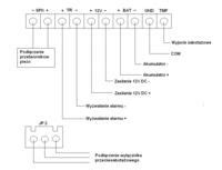 Connecting SL-550 Alarm Siren to Satel CA4V1 Control Panel: Wiring ...